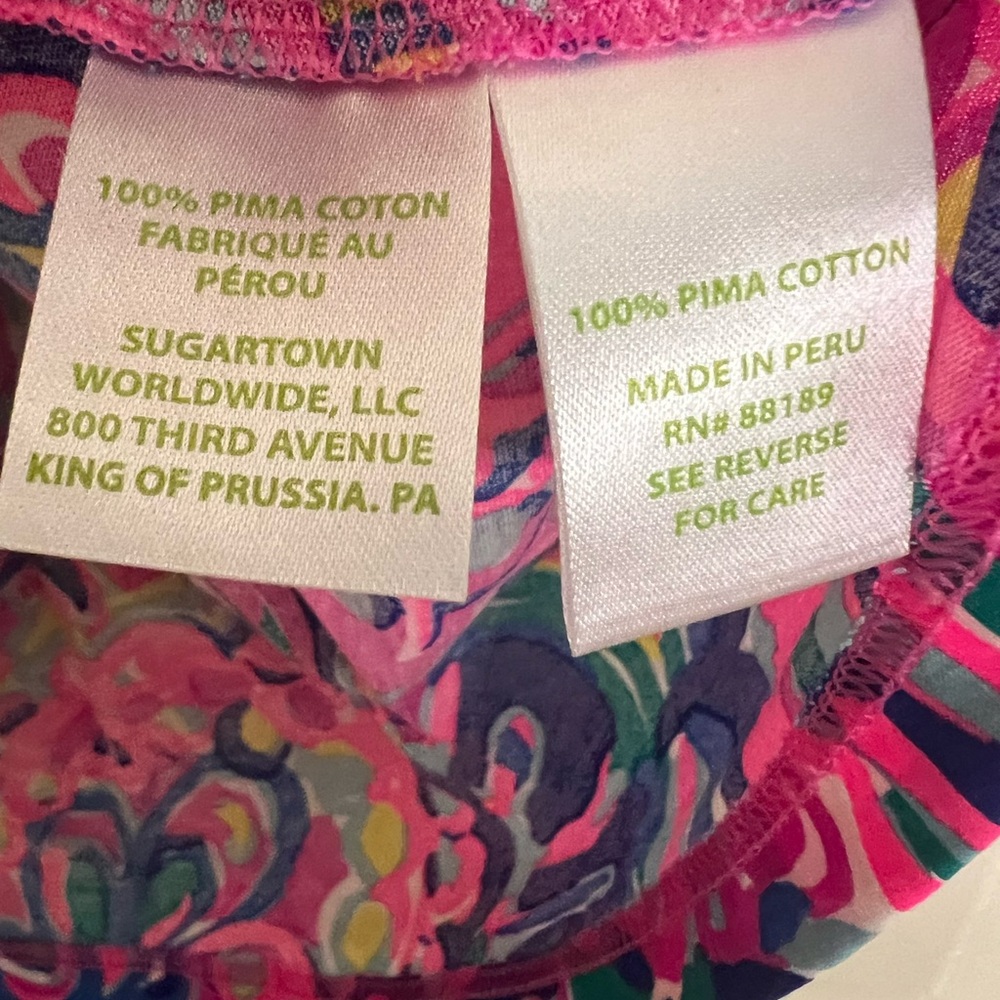 Lilly Pulitzer Colorful sleeveless top size Small - Picture 4 of 6